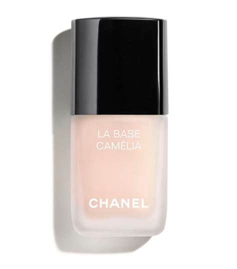 chanel la base camelia|Chanel base coat.